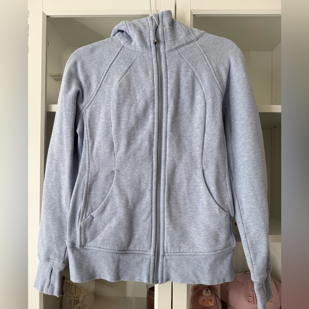 Lululemon Light Blue Scuba size 6 (not cropped)
